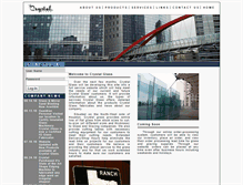 Tablet Screenshot of crystalglassinc.com
